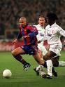 ronaldo entre seedorf et redondo